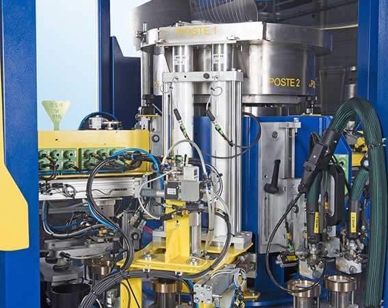 Zoom d'une jointeuse DMA Machines